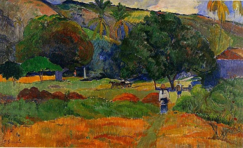 Paul Gauguin The Little Valley